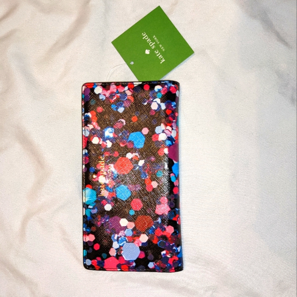 Kate Spade, confetti wallet